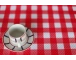nappe en papier vichy carreau rouge et blanc