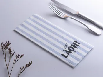 Serviette Riviera spunlace personnalisées par 600