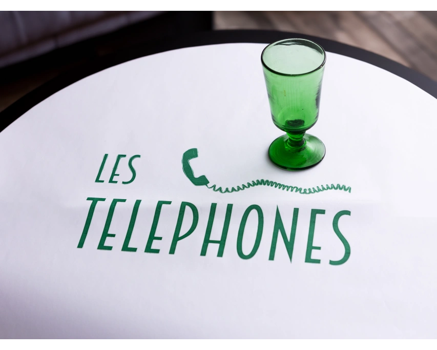 Nappes rondes personnalisées par 1000