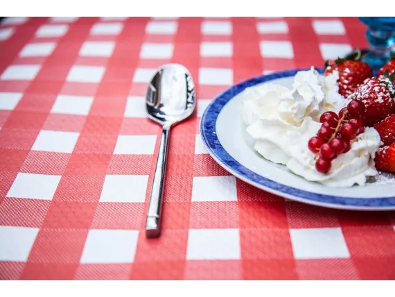 Nappes papier Vichy par 250