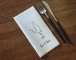 Serviettes spunlace teintée à personnaliser pour restaurant