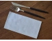 Serviettes en viscolin gris en 40x40 par 800 : Spunlace