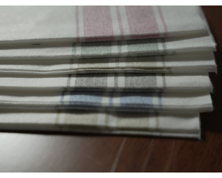 Serviette torchon spunlace personnalisable pour restaurant