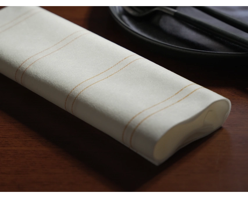 Serviette Odile 50x50 Viscolin | Serviette haut de gamme restaurant